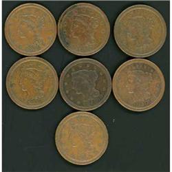 7 1850 Cents F12