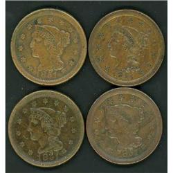 4 1851 Cents