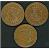 Image 1 : 3 1852 Cents
