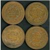 Image 2 : 4 1853 Cents