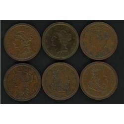 6 1856 Cents