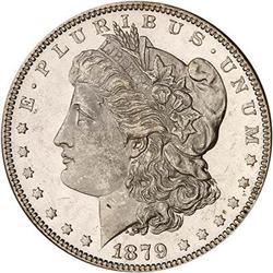 1879 Morgan Dollar PCGS MS64 DMPL