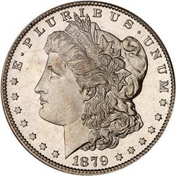 1879-S $1 Rev1879 PCGS MS66 DMPL