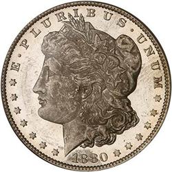 1880-O Morgan Dollar PCGS MS62 PL