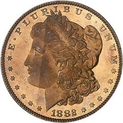 1882 Morgan Dollar PCGS MS64 PL