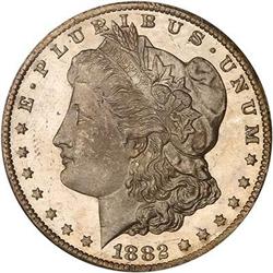1882-CC Morgan Dollar PCGS MS65 DMPL