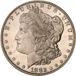 1882-S Morgan Dollar PCGS MS66 PL