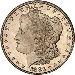 1883-CC Morgan Dollar PCGS MS66 DMPL