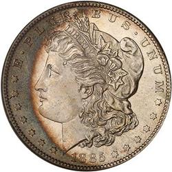 1885-S Morgan Dollar PCGS MS65