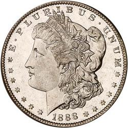 1888 Morgan Dollar PCGS MS65 DMPL