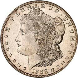 1888-S Morgan Dollar PCGS MS65 PL