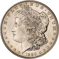1889-S Morgan Dollar PCGS MS65