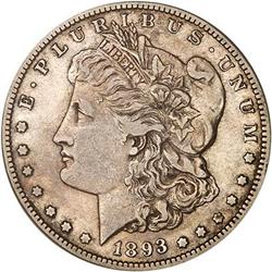 1893-S Morgan Dollar PCGS XF45