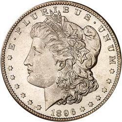 1896-S Morgan Dollar PCGS MS64