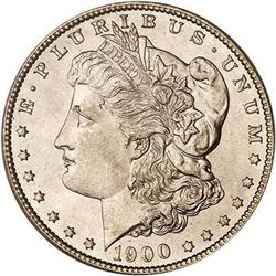 1900 Morgan Dollar PCGS MS66