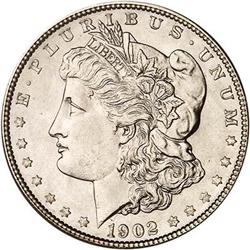 1902 Morgan Dollar PCGS MS66