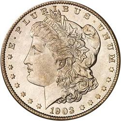 1903-O Morgan Dollar PCGS MS66