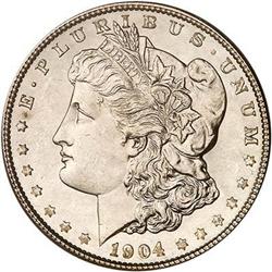 1904 Morgan Dollar PCGS MS64