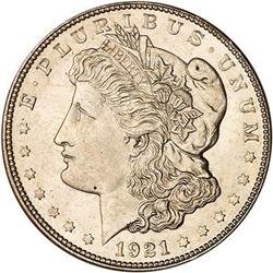 1921-D Morgan Dollar PCGS MS65