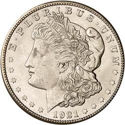 1921-S Morgan Dollar PCGS MS65