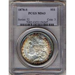 1878-S Morgan $1 PCGS MS63