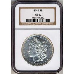 1878-S Morgan Dollar NGC MS62