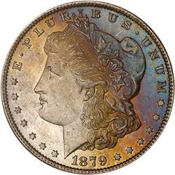 1879-S Morgan Dollar. Reverse of 1879 PCGS MS65