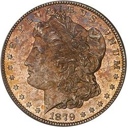 1879-S Morgan Dollar. Reverse of 1879 PCGS MS65