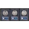 Image 2 : Three PCGS Silver Dollars 1879-8181
