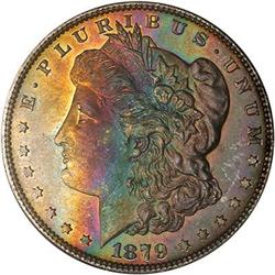 1879-S Morgan Dollar. Reverse of 1879 ANACS MS64