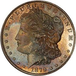 1879-S Morgan Dollar. Reverse of 1879 PCGS MS64