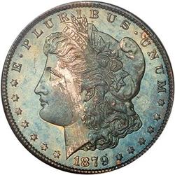1879-S Morgan Dollar. Reverse of 1879 NGC MS64