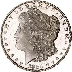 1880-S Morgan Dollar MS67 DPL