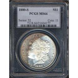 1880-S Morgan Dollar PCGS MS66