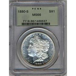 1880-S Morgan Dollar PCGS MS66