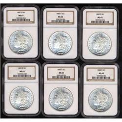 1880-S Morgan Dollar NGC MS65