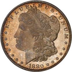 1880-S Morgan Dollar PCGS MS65