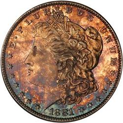 1881-S Morgan Dollar NGC MS67