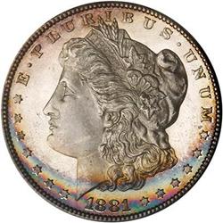1881-S Morgan Dollar PCGS MS66 PL