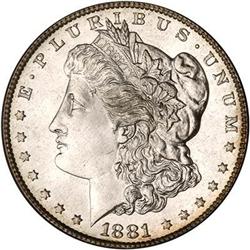 1881-S Morgan Dollar ICG MS66