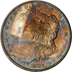 1881-S Morgan Dollar PCGS MS65