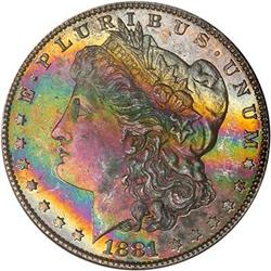 1881-S Morgan Dollar PCGS MS65