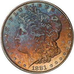 1881-S Morgan Dollar PCGS MS65