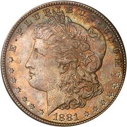 1881-S Morgan Dollar PCGS MS65