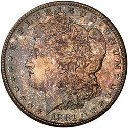 1881-S Morgan Dollar PCGS MS65