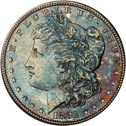 1881-S Morgan Dollar NGC MS64