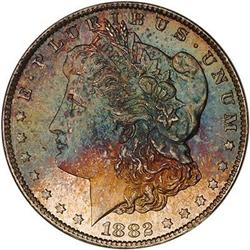 1882-CC Morgan Dollar PCGS MS66