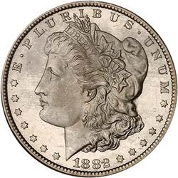 1882-CC Morgan Dollar NGC MS65