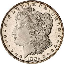 1882-CC Morgan Dollar PCGS MS63 PL