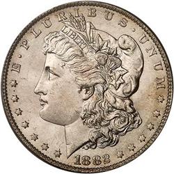 1882-O Morgan $1 PCGS MS64